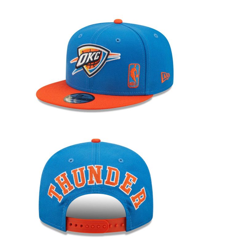 2024 NBA Oklahoma City Thunder Hat TX202402261->nba hats->Sports Caps